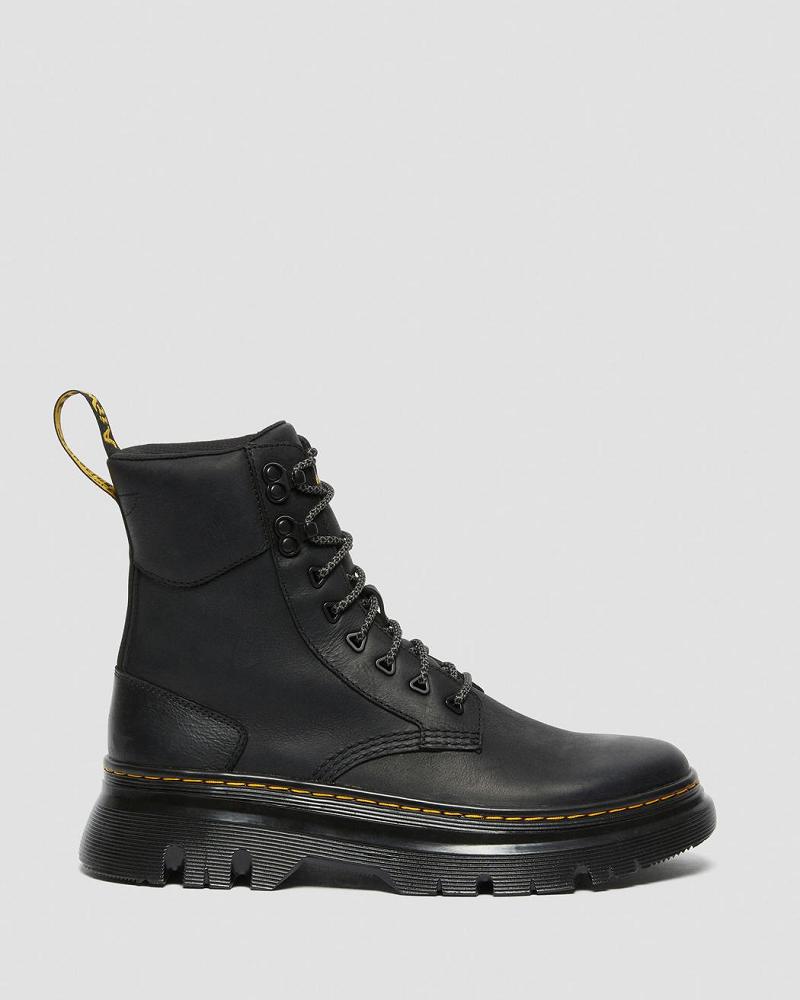 Dr Martens Tarik Wyoming Læder Fritidsstøvler Dame Sort | DK 96XYU